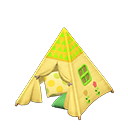 Animal Crossing Items kids' tent yellow