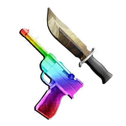 Cheap Murder Mystery 2 Items Blox Corrupt Chroma Luger Bundle, Buy ...